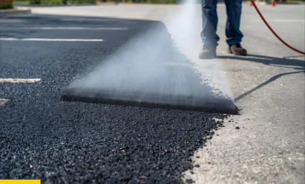 aspal cair untuk jalan